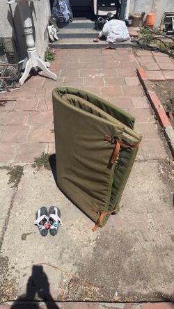 Organic Blubber Pad - Olive / Dark Tan