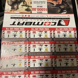 Paintball Shooting Tickets 