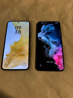 2 UNLOCKED GALAXY SAMSUNG S22 STILL NEW $200 EACH OR $300 FOR 2
