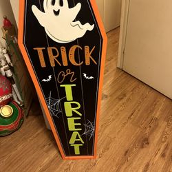 Trick Or Treat Sign