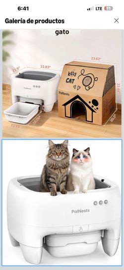 PalNests Automatic Self-Cleaning Cat Litter Box