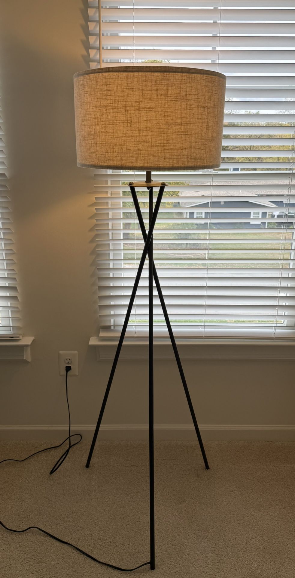 65” Tripod Floor Lamp