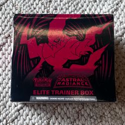 Pokemon TCG: Astral Radiance ETB - Elite Trainer Box Sword Shield Factory Sealed