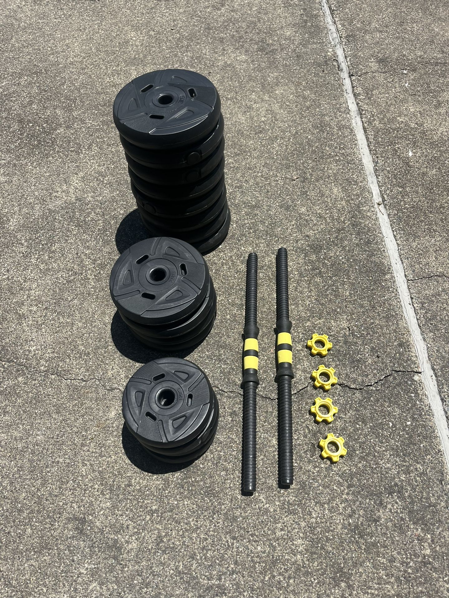 Adjustable Dumbbell And Barbell Sets