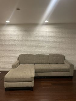 L-shaped sofa with chaise