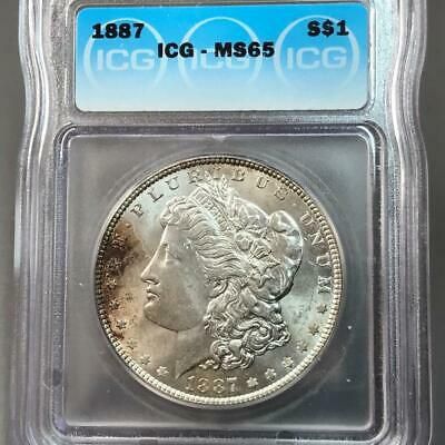 1887 Morgan Silver Dollar 