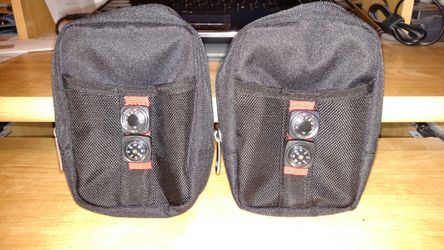 Hiking storage pouches