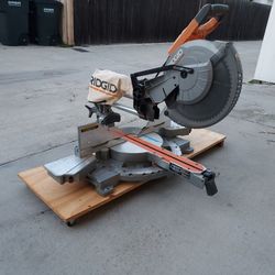 Ridgid Double Bevel Sliding Miter Saw