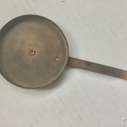 Antique Crumb Catcher 5.5” Long Metal Silent Butler Primitive Decor Simplistic Design