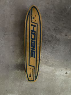 Hobie Vintage Fiberglass Skate Board 