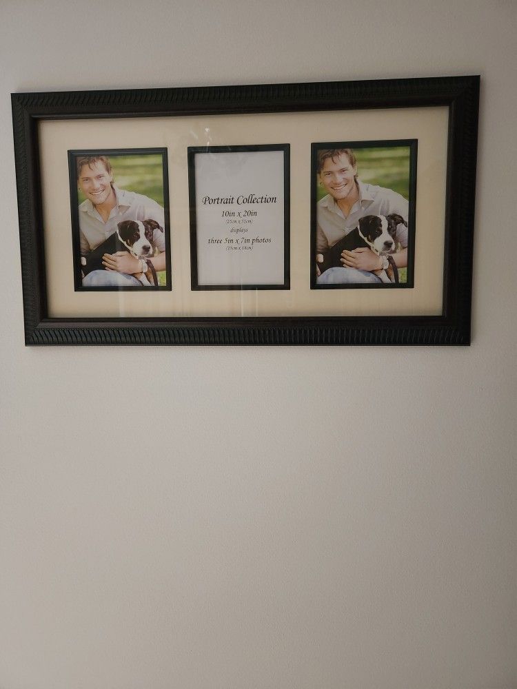 Picture Frame For Three 5X7 Photos