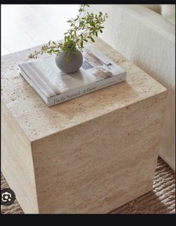 Stoned Hot Box Coffee Table / Side Table