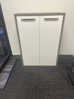 Office furniture- cabinets and L shaped desks