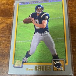 DREW BREES ROOKIE CARD TOPPS 328 