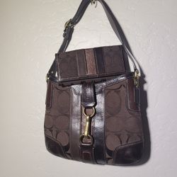 Coach Purse Vintage Y2k Hampton With Wallet