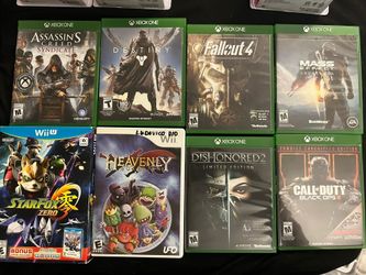 Video Games Lot - Individually Or Altogether