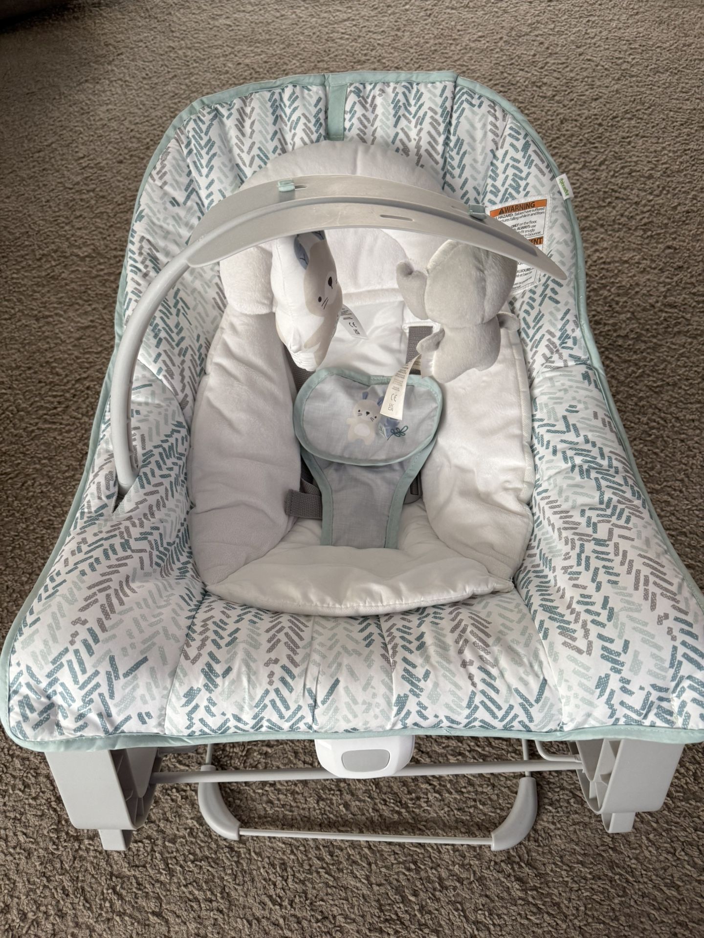 Ingenuity Keep Cozy 3-in-1 Grow With Me Baby Bouncer, Rocker, & Seat