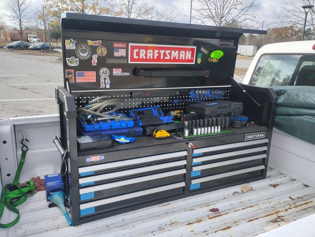 Craftsman Tool Chest, Loaded With Tools