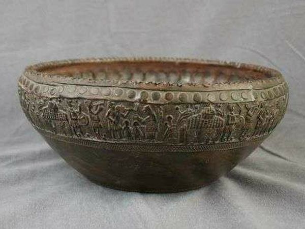 Vintage greek antique bowl