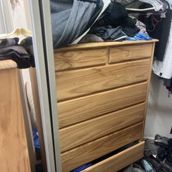 Unfinished 7 Drawer Dresser 