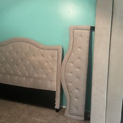 Queen Bedframe- BoxSpring-Dresser And Nightstand