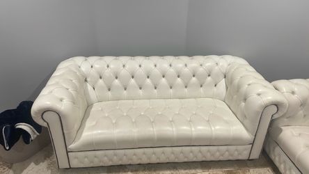 Italian leather couches