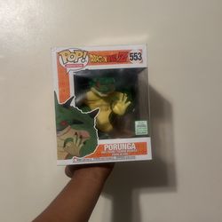 Poring a Dragon Ball Z Funko Pop spring convention edition. 