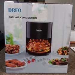 Dreo Air Fryer 4 Quart Hot Oven Cooker w/ 9 Different Cooking Functions Digital Touch Screen