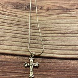 Cross Charm Necklace