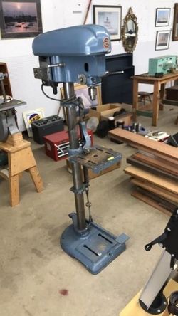 Vintage DELTA ROCKWELL DRILL PRESS