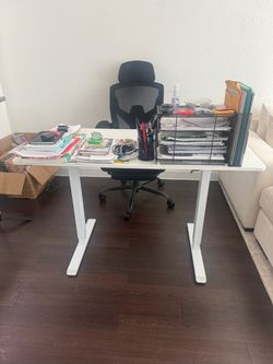 Reading table and chair