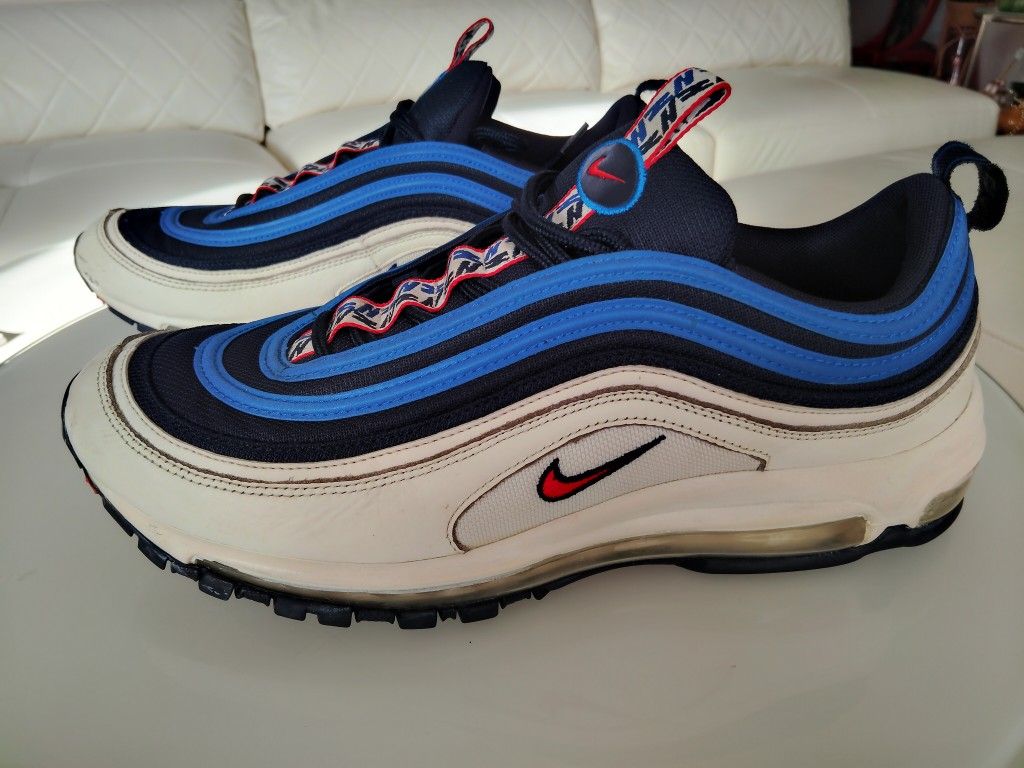 Air Max 97  Blue And White  Size 12