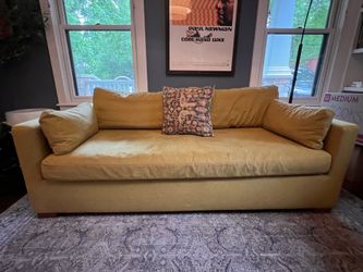 Yellow couch