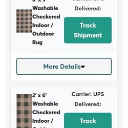 Brand new indoor /outdoor Rugs