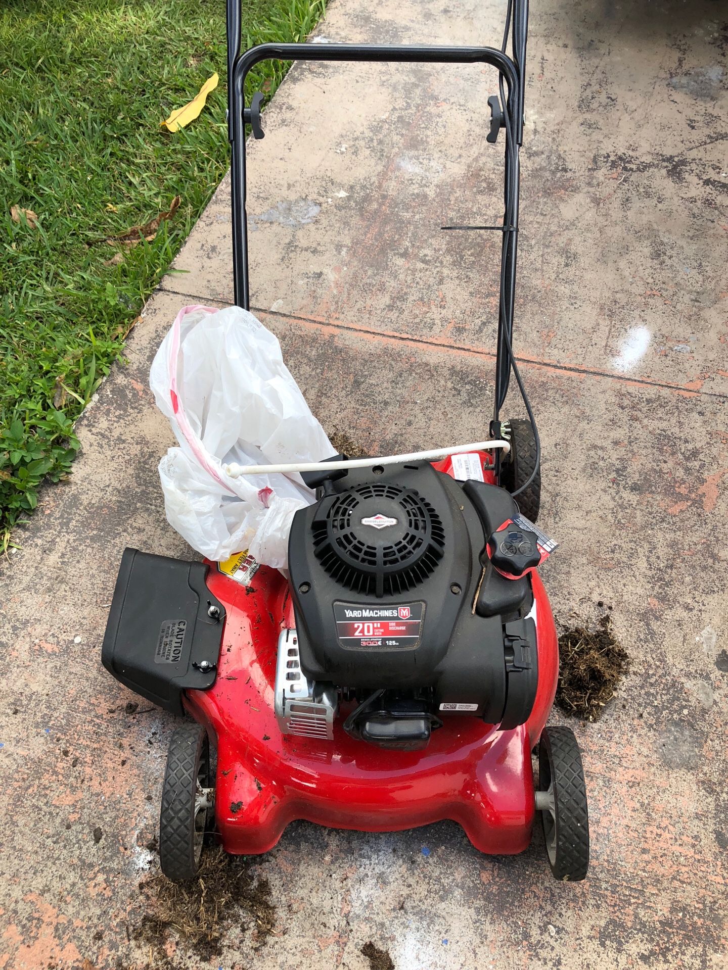 Lawn mower perfect conditions used once