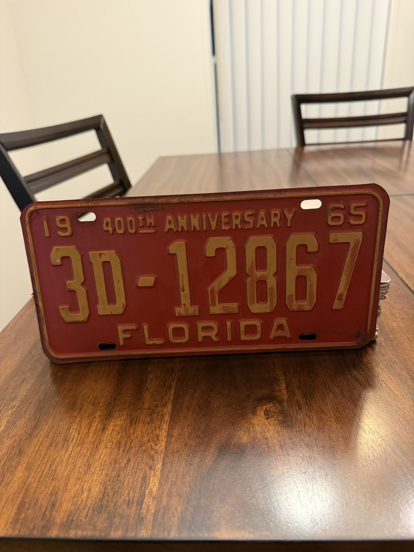 400th Anniversary Plate