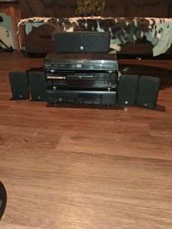 Pioneer Stereo System with Speakers and cd recorder