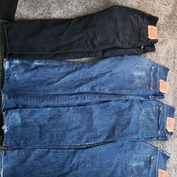 501's Levi's Blue,black 