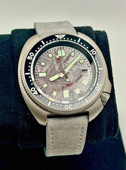 Custom "Captain Willard" Titanium Case & Meteorite Pattern Dial