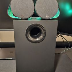 Logitech LIGHTSYNC G560 2.1 Bluetooth Speaker System - 240 W RMS - Black