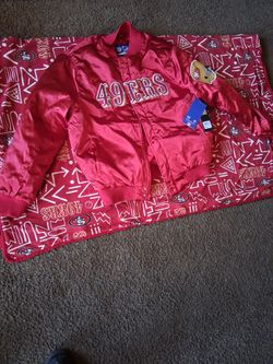 49ers women's  bomber jacket