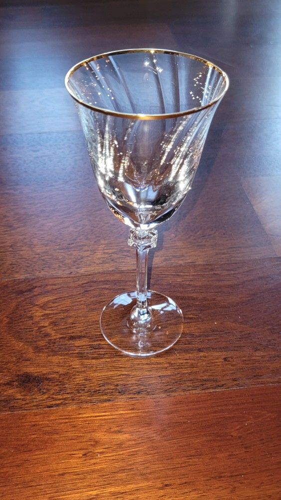 SET OF 12! Royal Doulton Crystal Wine Goblet Glasses