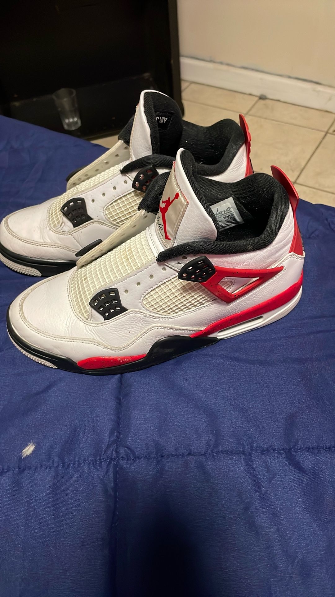 Air Jordan red fire 8 1/2 authentic $45