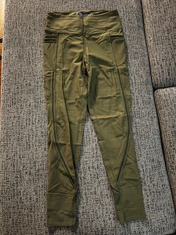 Olive Green Athletic Leggings