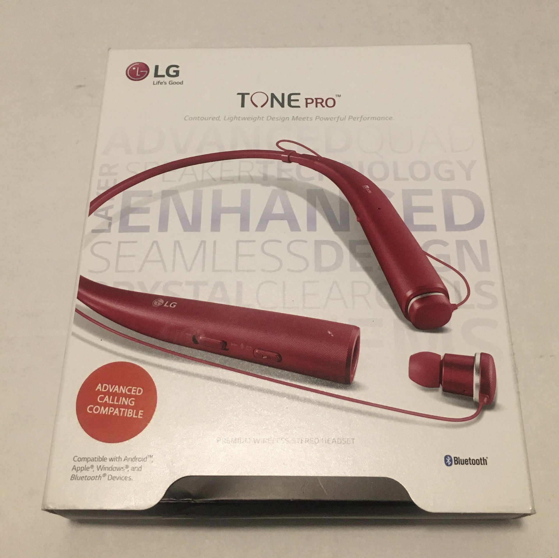 Brand New LG Tone Pro Bluetooth Headset