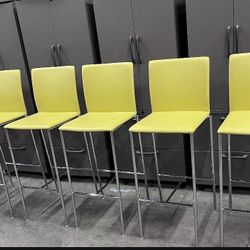 Davis Furniture Commercial Grade Leather Stools Office Furniture 