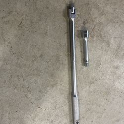 Thorsen 16” 1/2” Drive Breaker Bar W/ 5” Extension