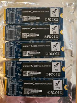 Sabrent Rocket 2TB Gen 3 NVME