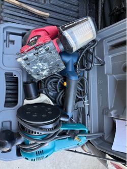 Woodworking tools.  Sanders. Planner. Makita,skil