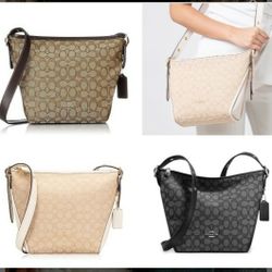 White Coach Crossbody   Asking 75$